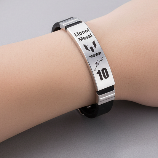 손목 착용 팔찌 클로즈업