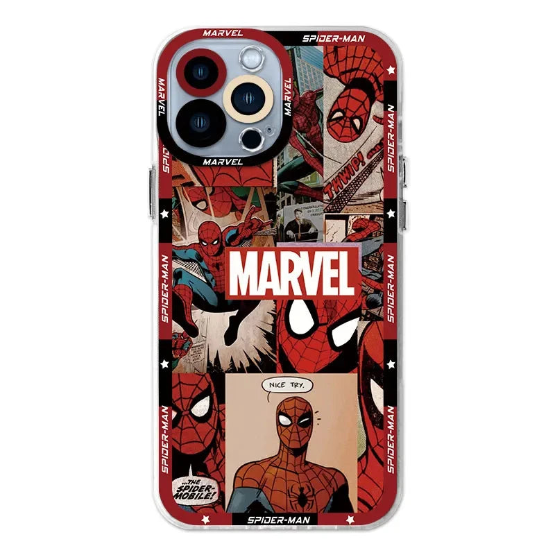 Spider Man Comic iPhone Case