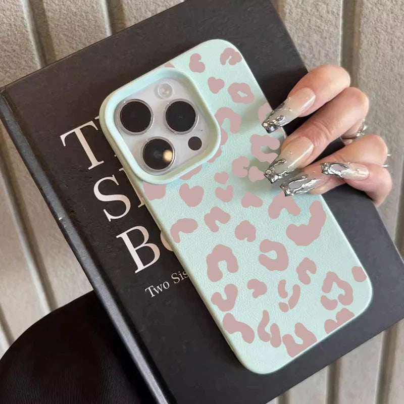 Pink Leopard iPhone Case