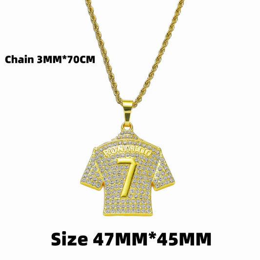 Ronaldo Jersey Necklace