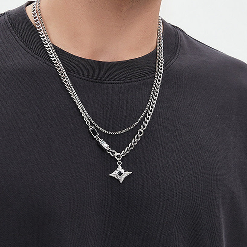 Starburst Layered Necklace