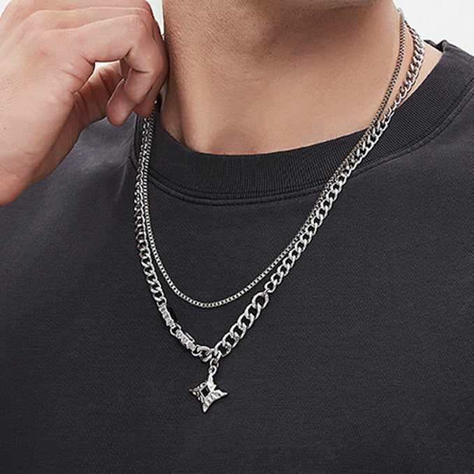 Starburst Layered Necklace
