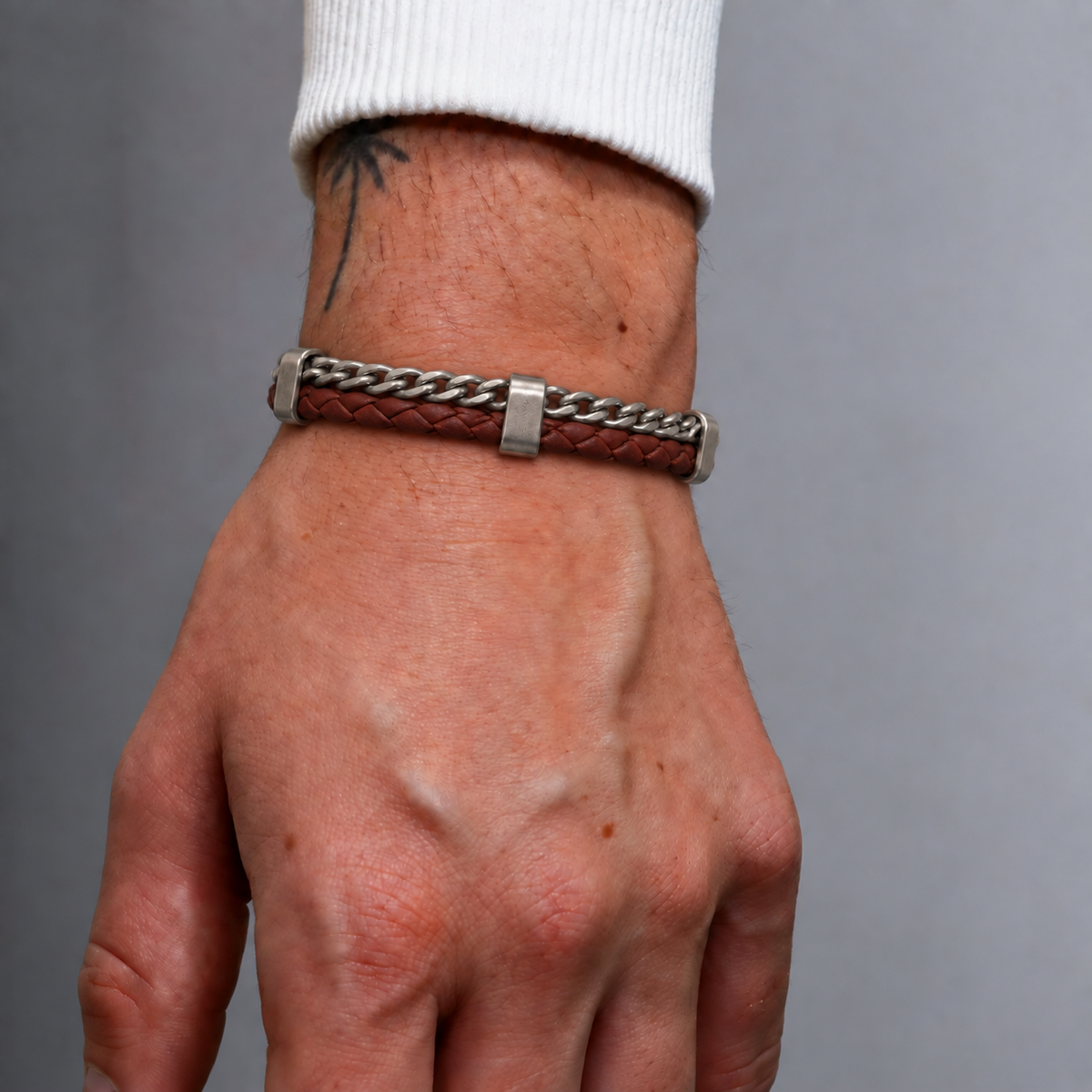 Forge Leather Bracelet
