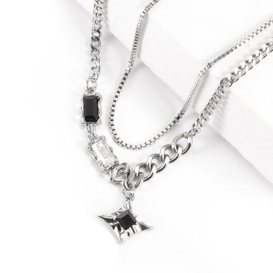 Starburst Layered Necklace