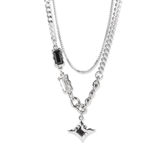 Starburst Layered Necklace