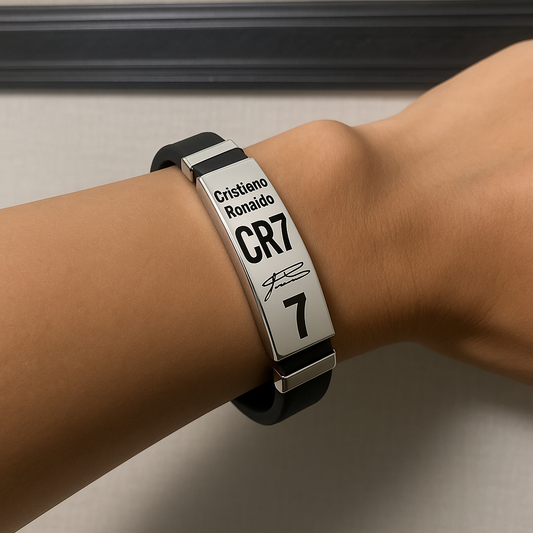 CR7 Steel Plate Bracelet