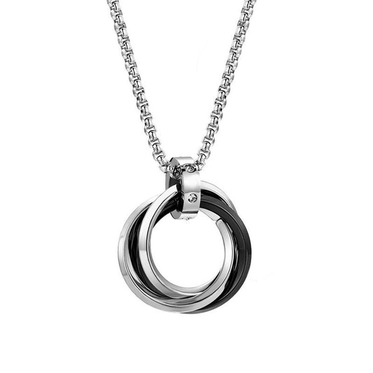 Interlocking Ring Necklace