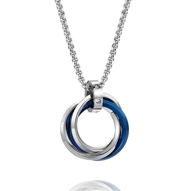 Interlocking Ring Necklace
