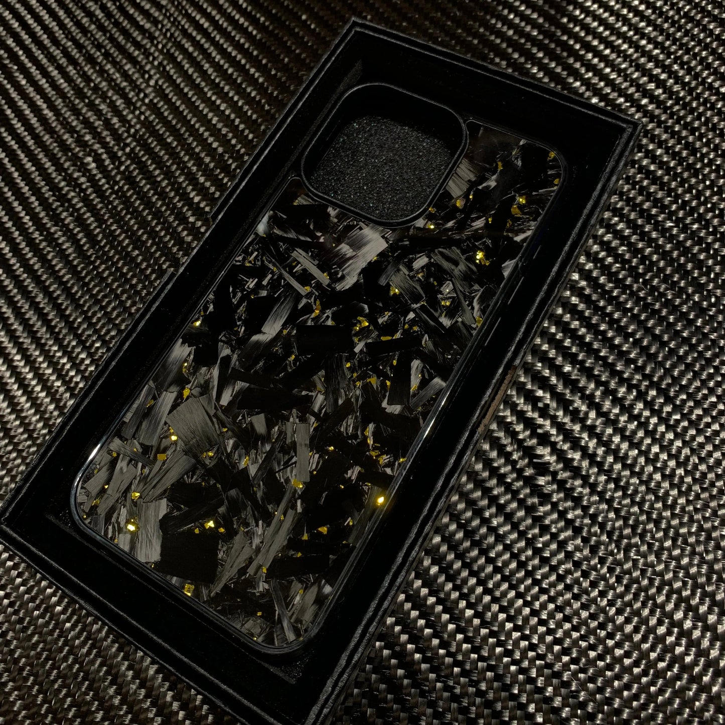 Magnetic Forged Carbon iPhone Case