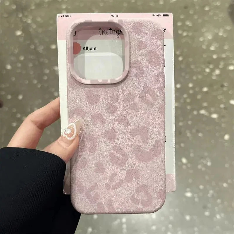 Pink Leopard iPhone Case