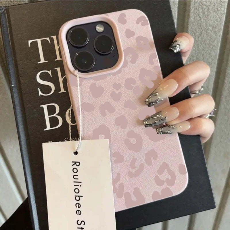 Pink Leopard iPhone Case