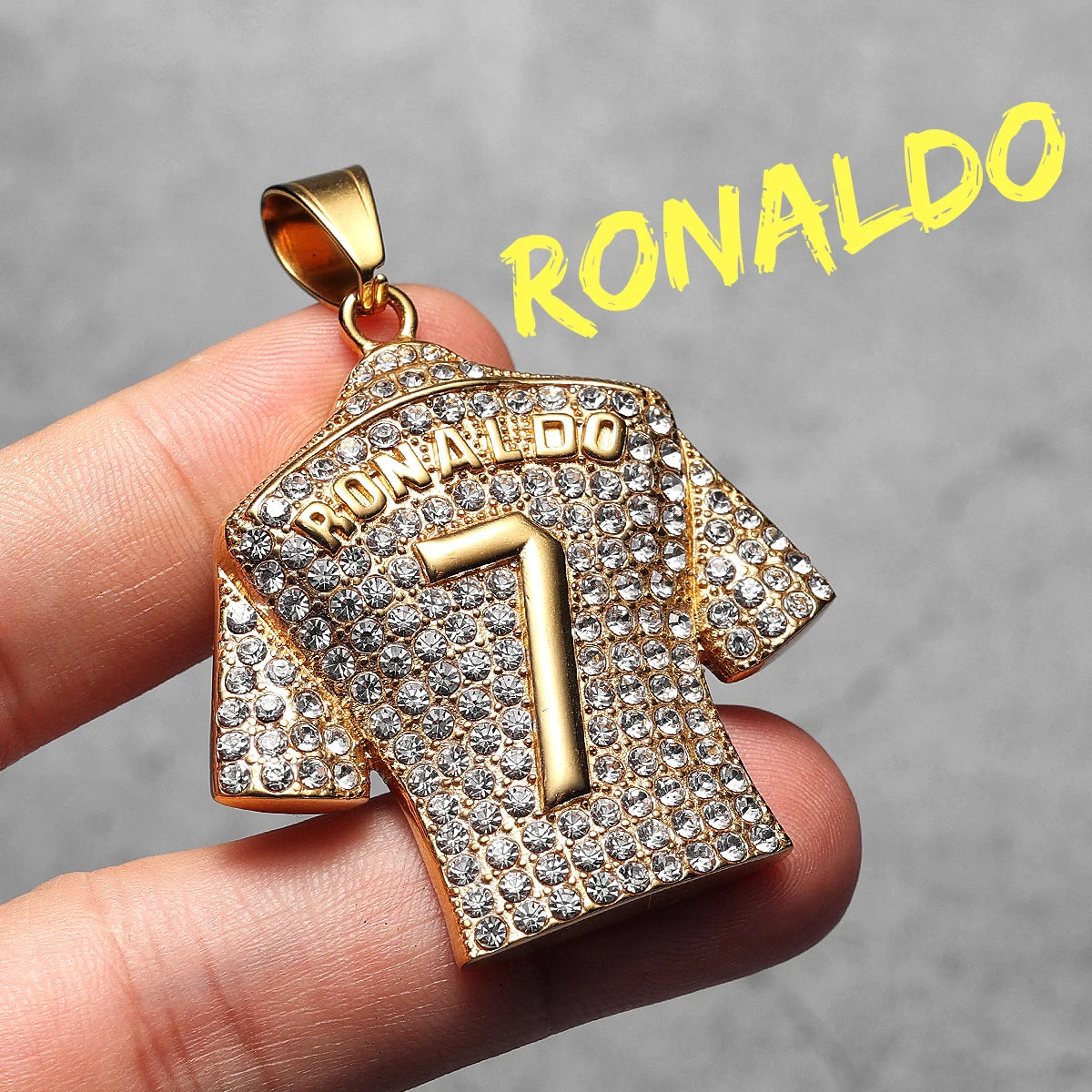 Ronaldo Jersey Necklace
