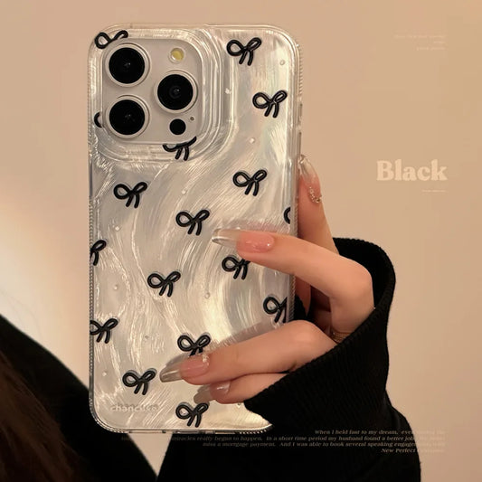 Luxury Laser Bow iPhone Case