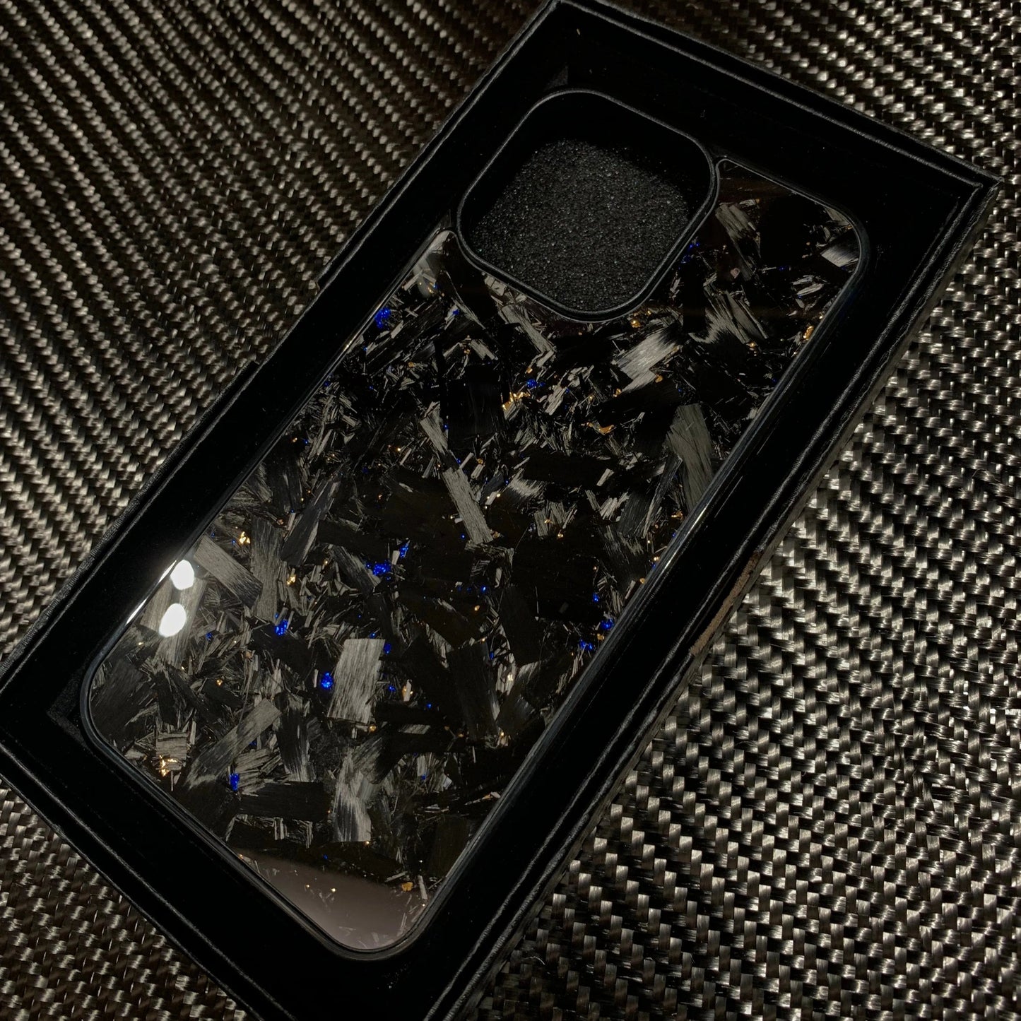 Magnetic Forged Carbon iPhone Case