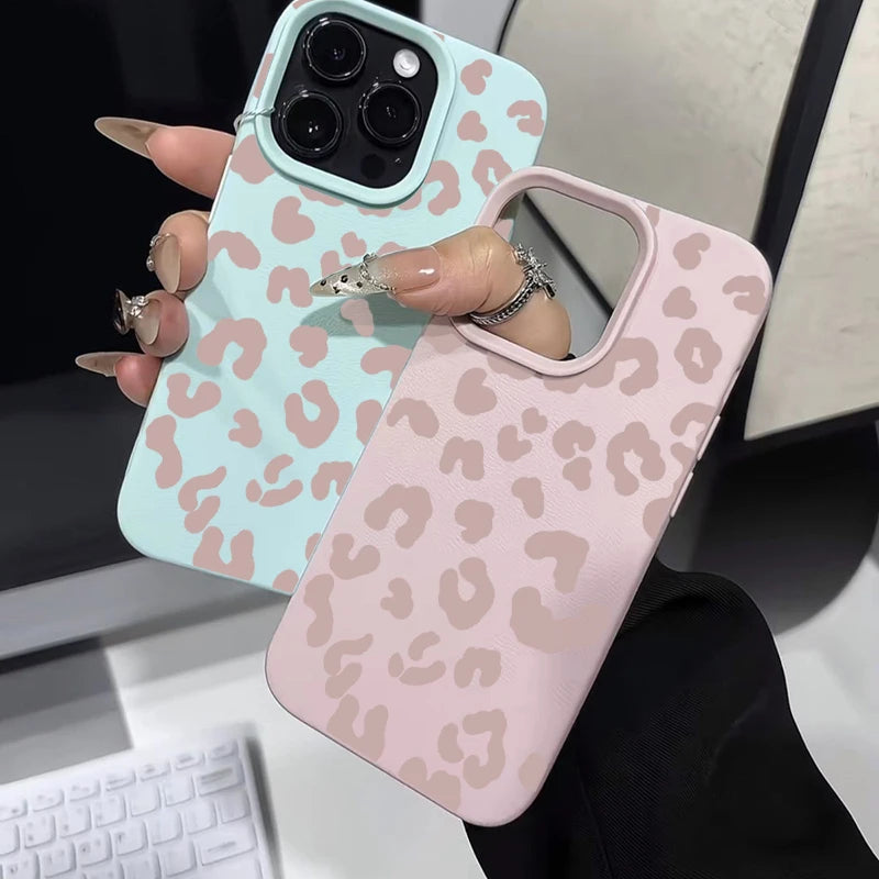 Pink Leopard iPhone Case