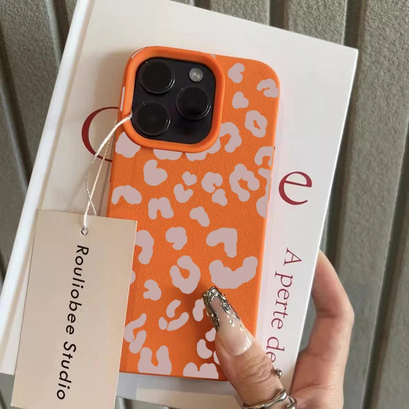 Pink Leopard iPhone Case