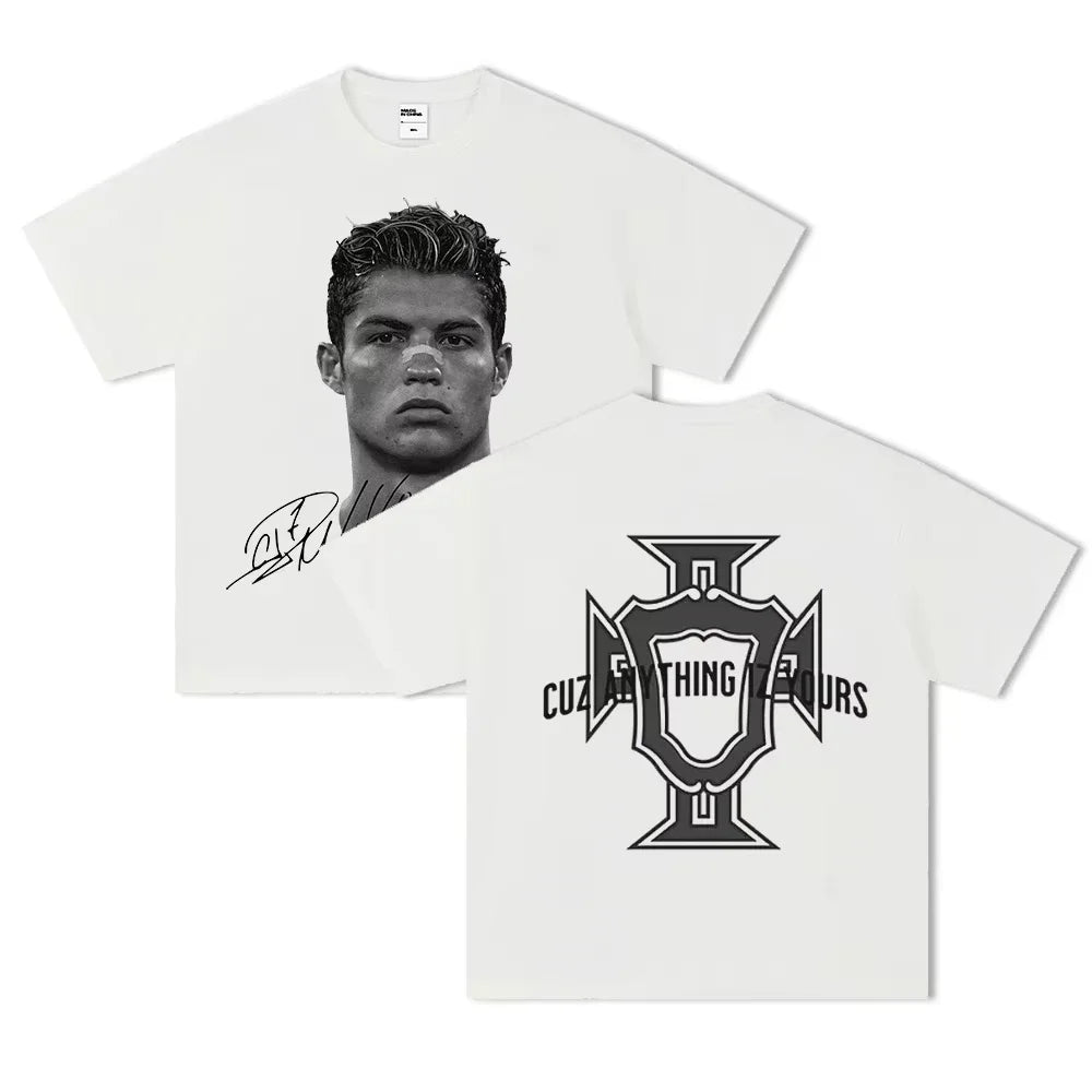 Ronaldo Signature Portrait T-Shirt