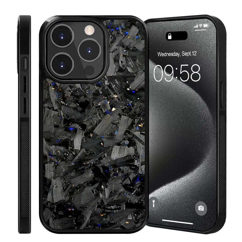 Magnetic Forged Carbon iPhone Case