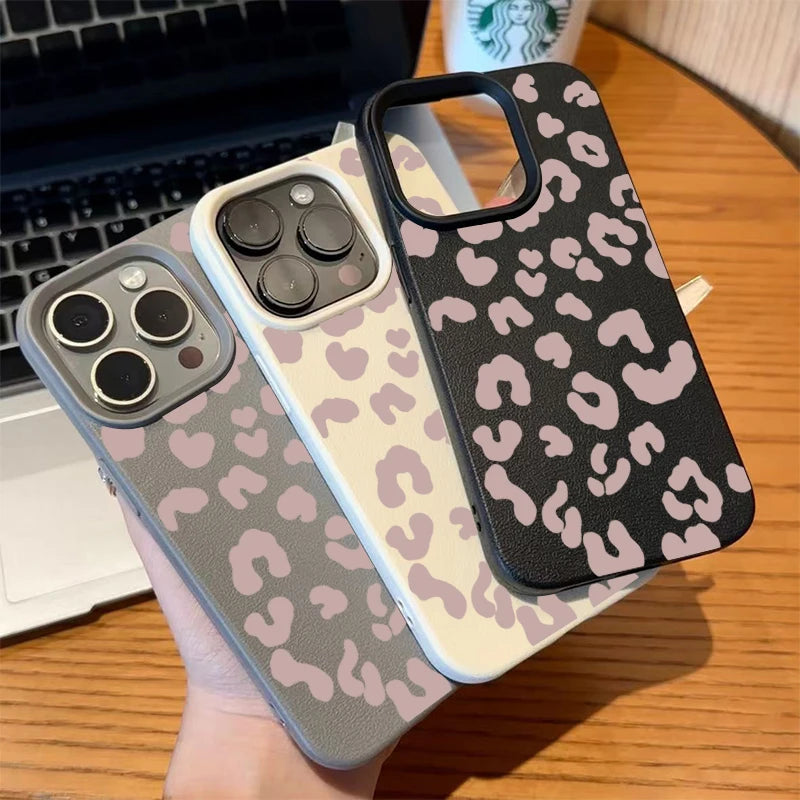 Pink Leopard iPhone Case