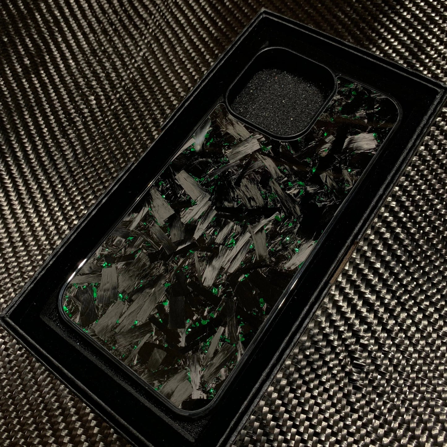 Magnetic Forged Carbon iPhone Case