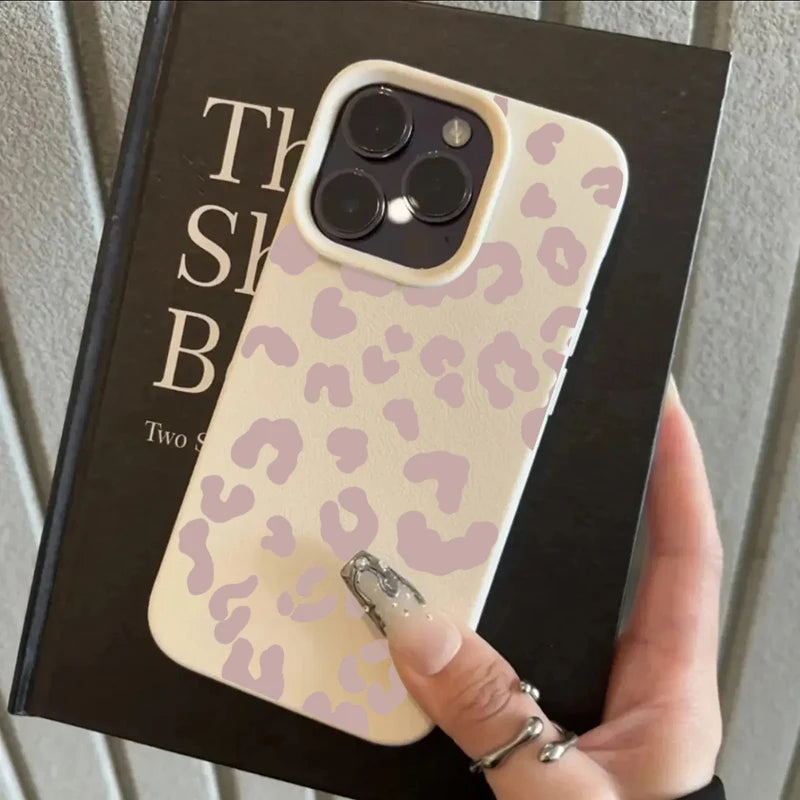 Pink Leopard iPhone Case