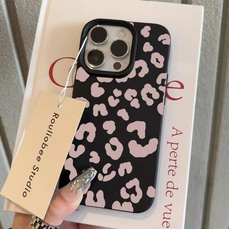 Pink Leopard iPhone Case