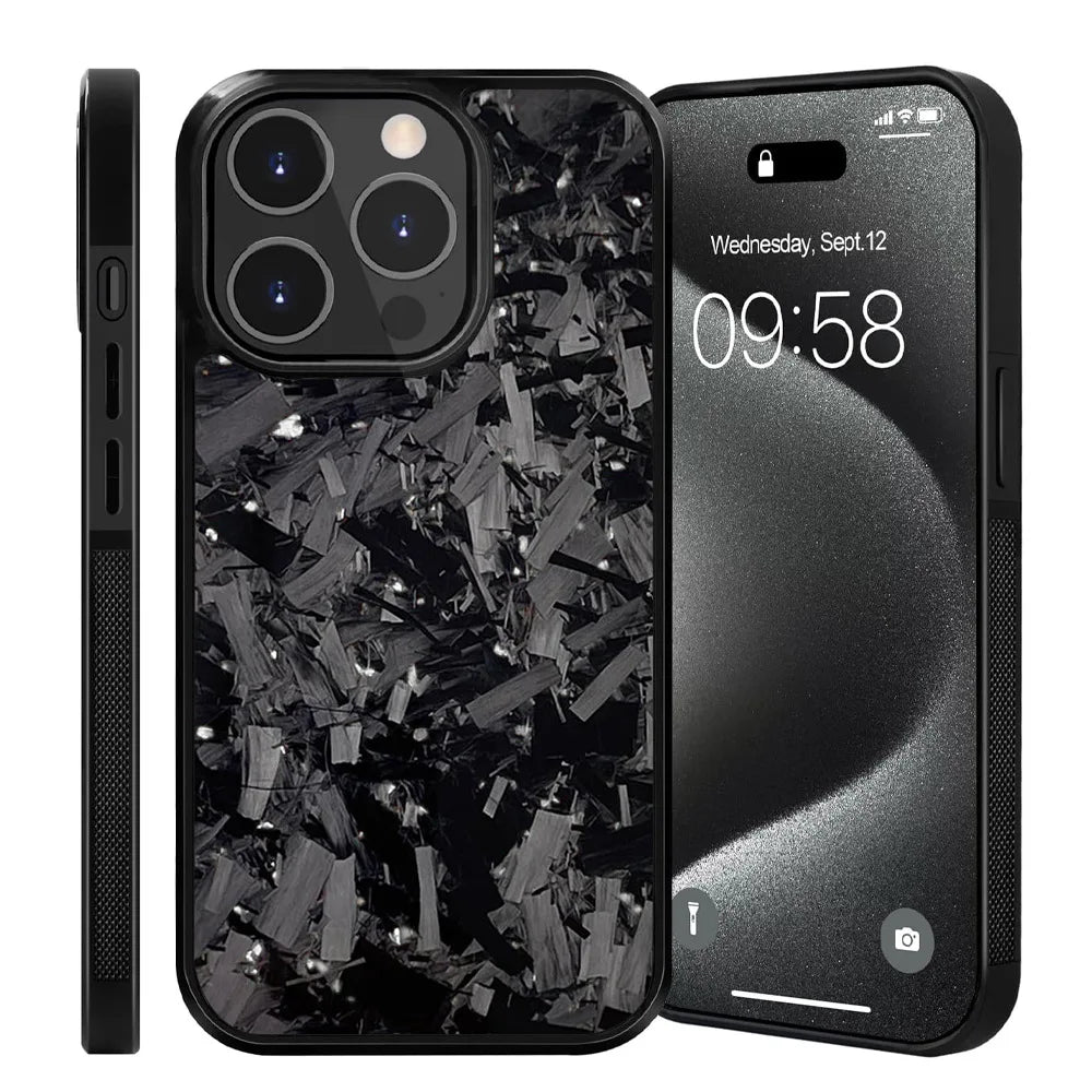Magnetic Forged Carbon iPhone Case