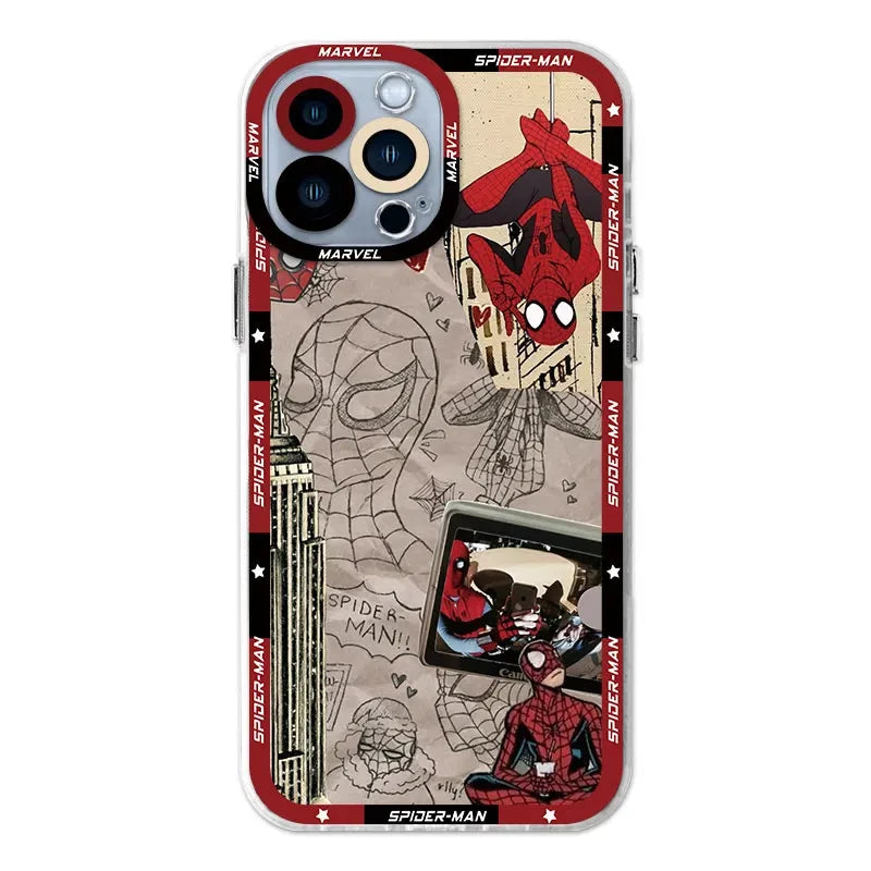 Spider Man Comic iPhone Case