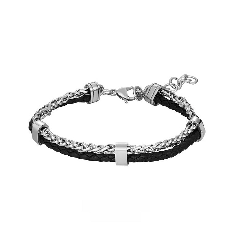 Forge Leather Bracelet