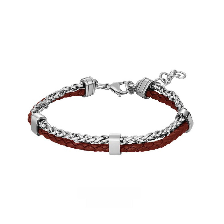 Forge Leather Bracelet