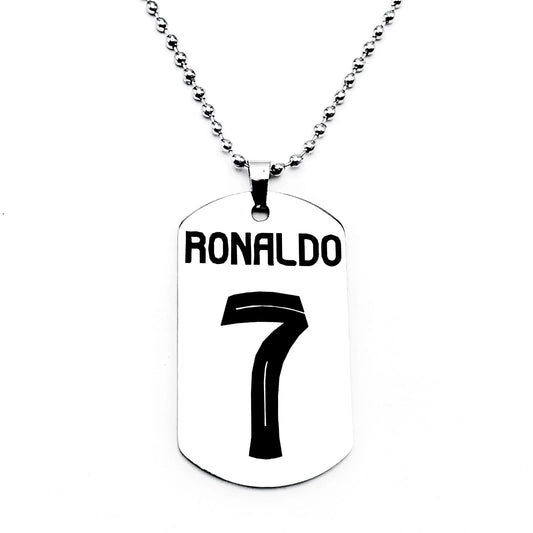 Ronaldo Jersey Necklace