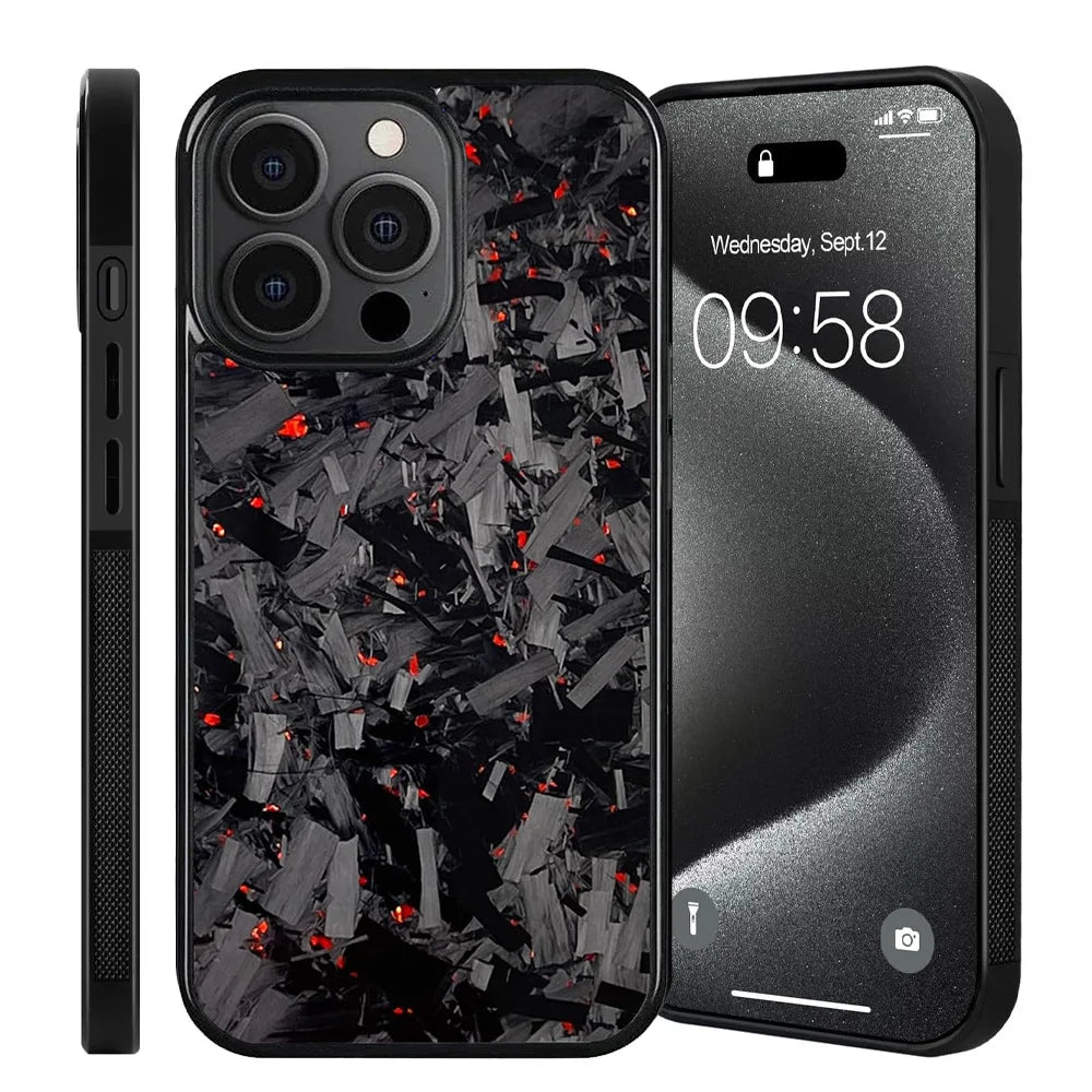 Magnetic Forged Carbon iPhone Case