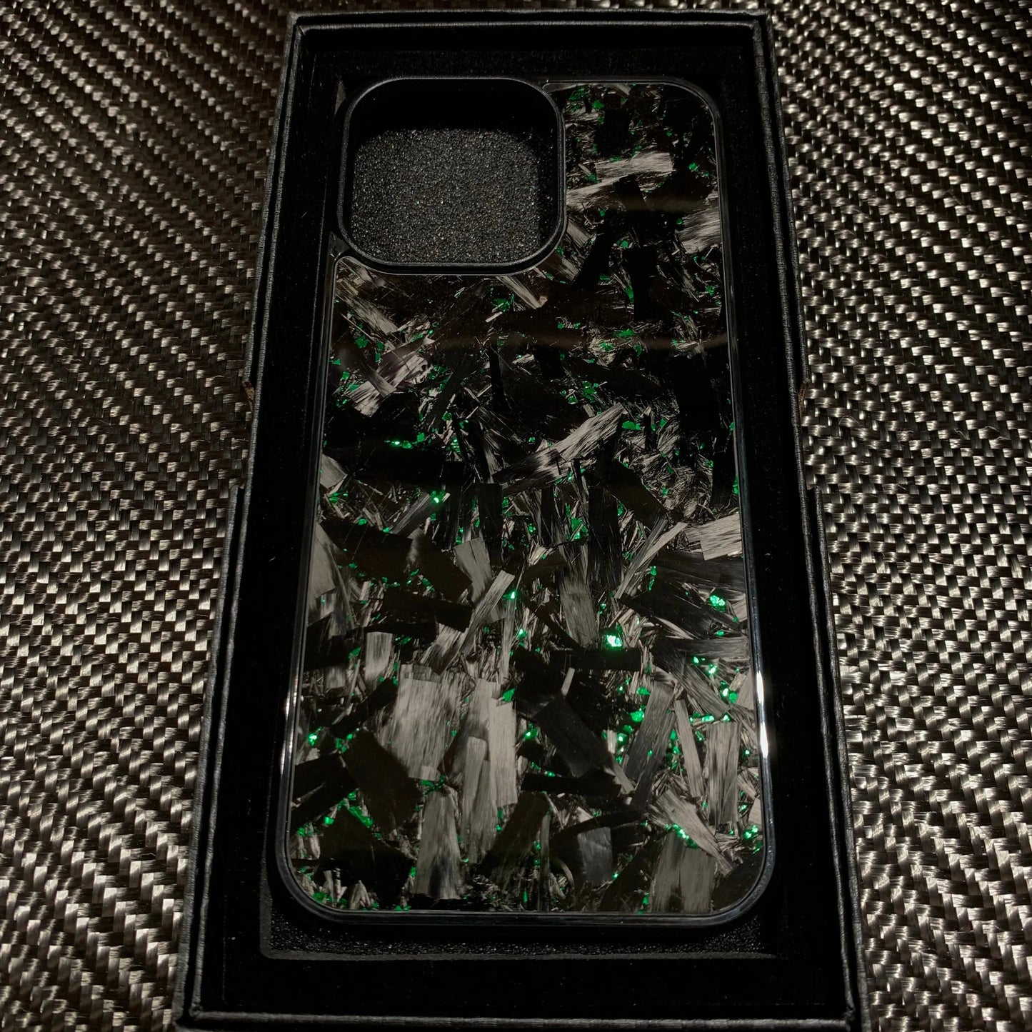 Magnetic Forged Carbon iPhone Case