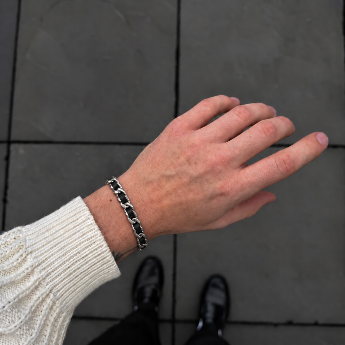 Cuban Leather Bracelet